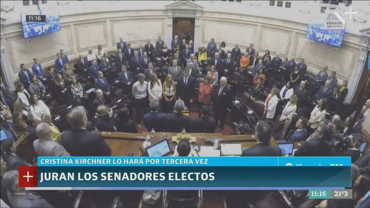 La jura de Esteban José Bullrich como senador de la Provincia de Buenos Aires