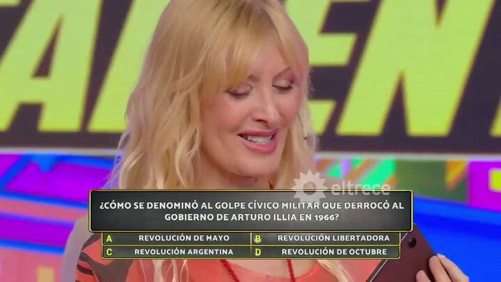 Alexis ganó el especial famosos de Los 8 escalones