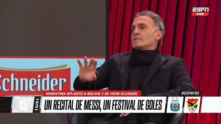 Ruggeri estalló con sus compañeros de F90