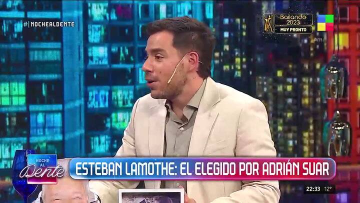 Esteban Lamothe contó el beneficio que le trajo ser galán de la China Suárez