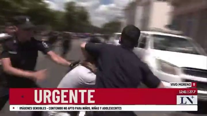 Moreno Fuertes Incidentes Luego Del Asesinato De Un Repartidor