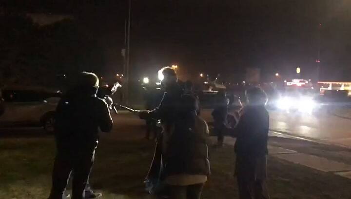 Cacerolazo contra Lázaro Báez en el country