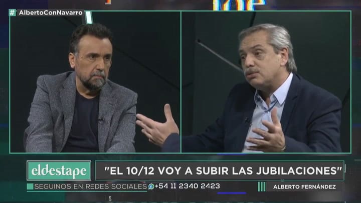 Vamos a dejar de pagar los intereses de las Leliq', anunció Alberto Fernández - Fuente: El Destape