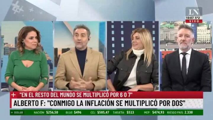 Luis Majul citó un tema de Andrés Calamaro para hablar de la inflación en la Argentina: “No se puede vivir”