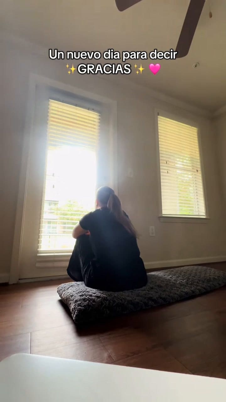 La tiktoker subió un video en su nuevo hogar en Greenville (TikTok: @sarytips)