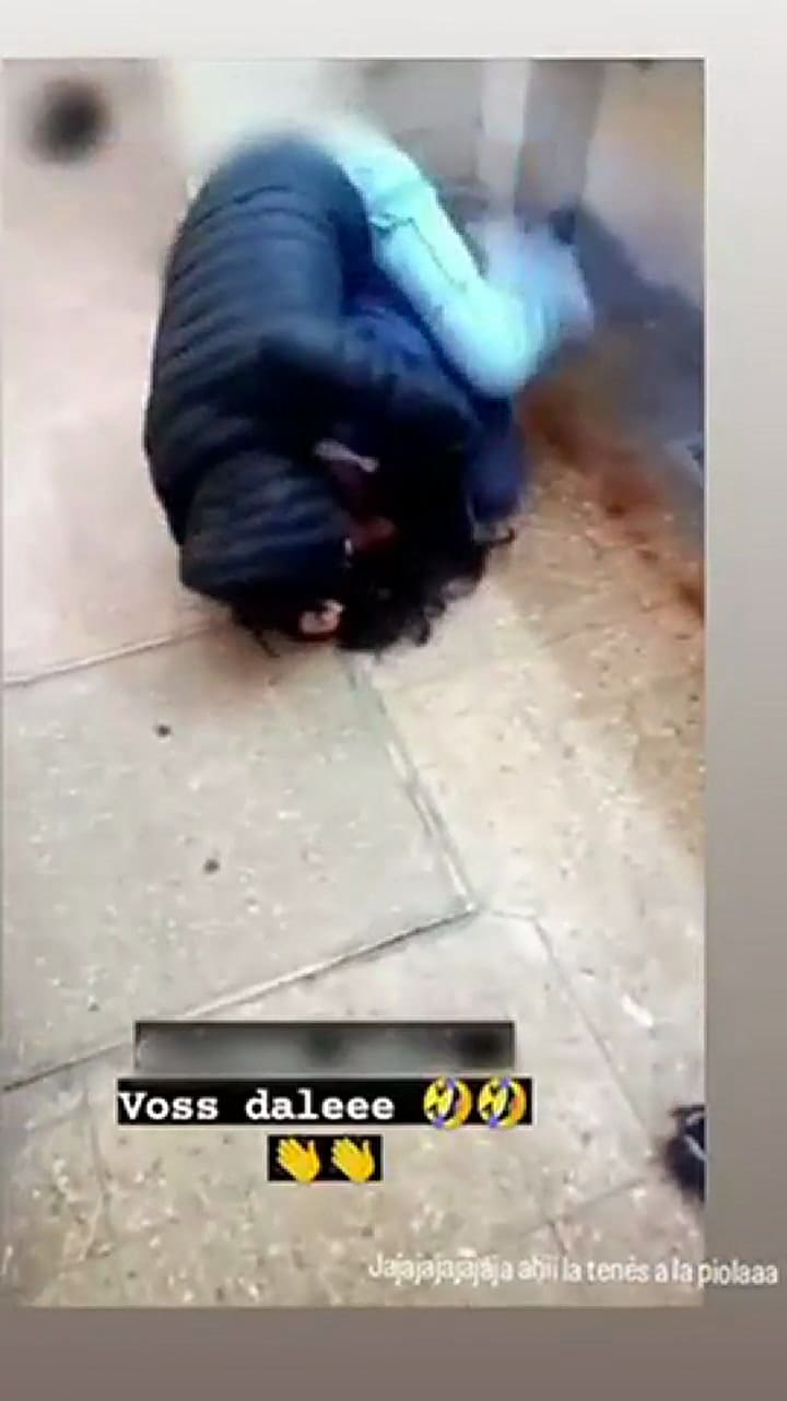 Brutal golpiza a una niña de 12 años en una escuela