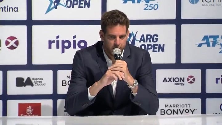 Del Potro: 'Es más una despedida que una vuelta'