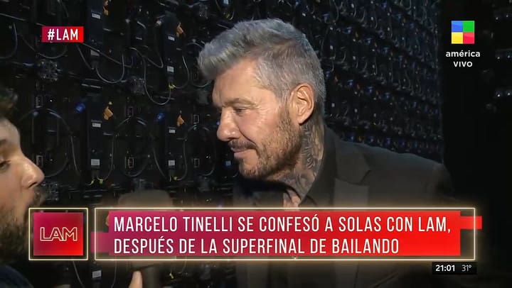 Marcelo Tinelli conto como fue su primer encuentro con Tuli Acosta