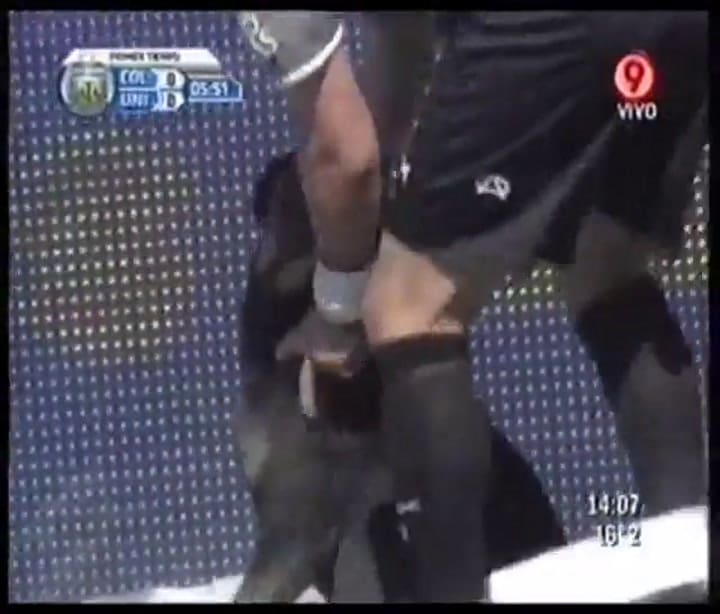 El día que Rocko se metió en la cancha e hizo divertir al clásico de Santa Fe - Fuente: YouTube