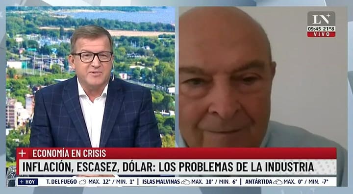 Cavallo: 'Este gobierno no tiene solución para la inflación'