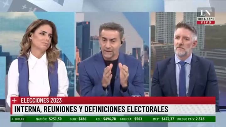 Luis Majul habló de “las contradicciones” de Javier Milei que sus adversarios podrían usar para pelearle los votos