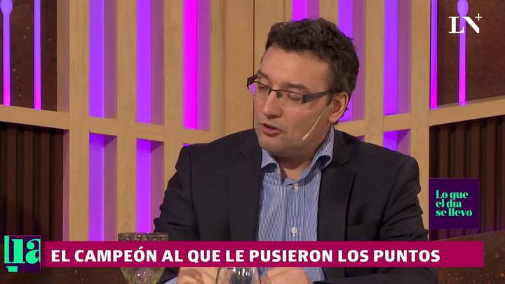 Algo no salió bien: El campeón al que le pusieron los puntos