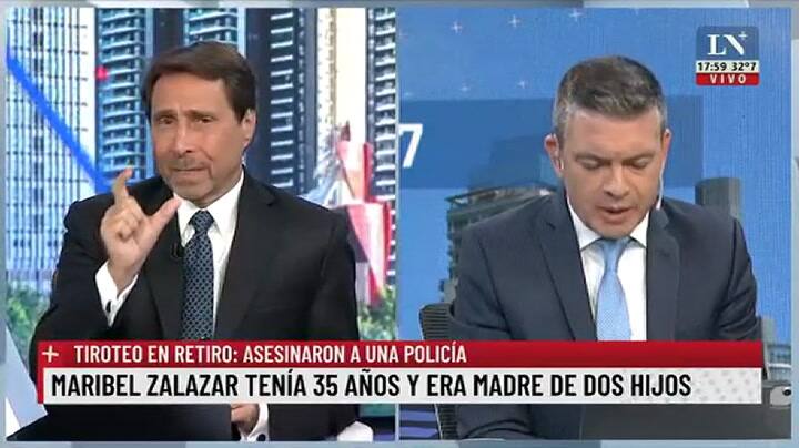 La bronca de Feinmann tras el asesinato de la policía en Retiro: 'En un país serio se la despediría con honores'