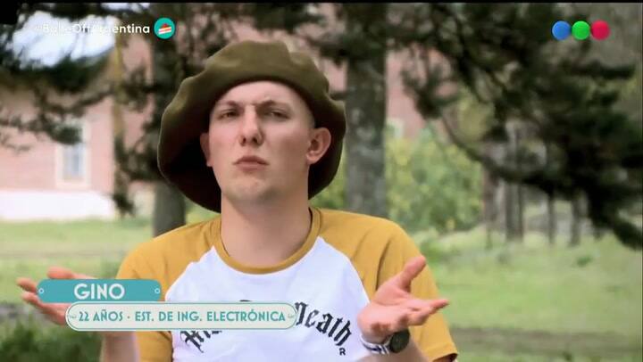 Gino hizo una cuenta para calcular una receta en Bake Off Argentina y fue blanco de burla en redes