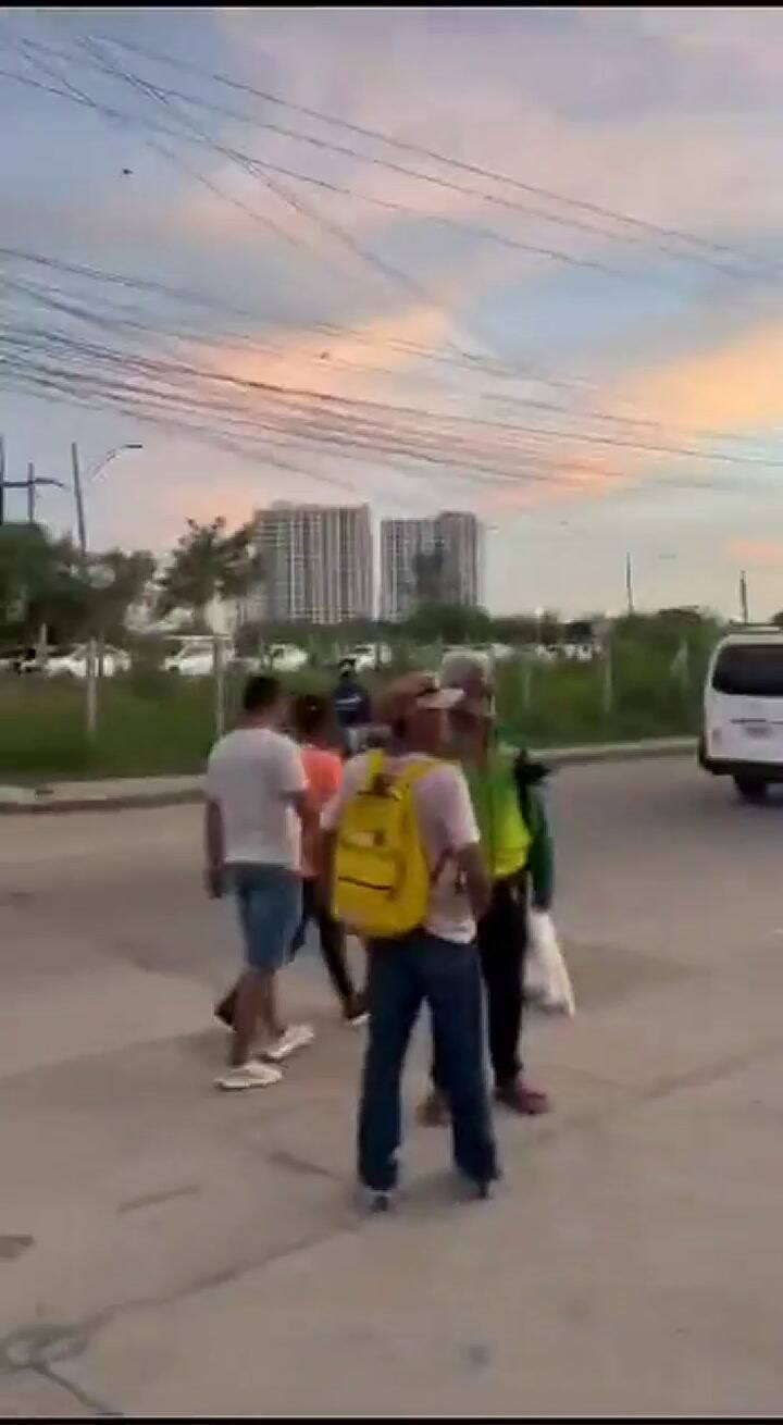 La infidelidad terminó en una gran discusión