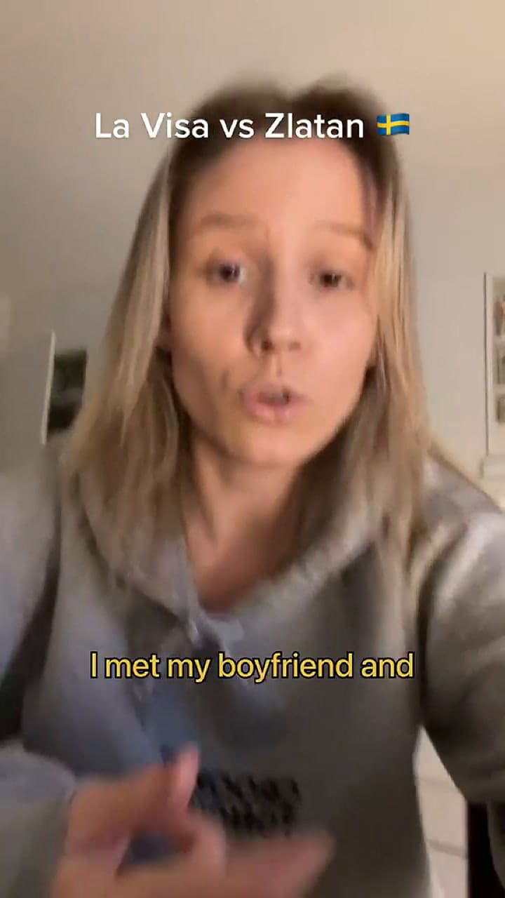 La tiktoker sueca Isa Fritzell criticó a Zlatan Ibrahimovic