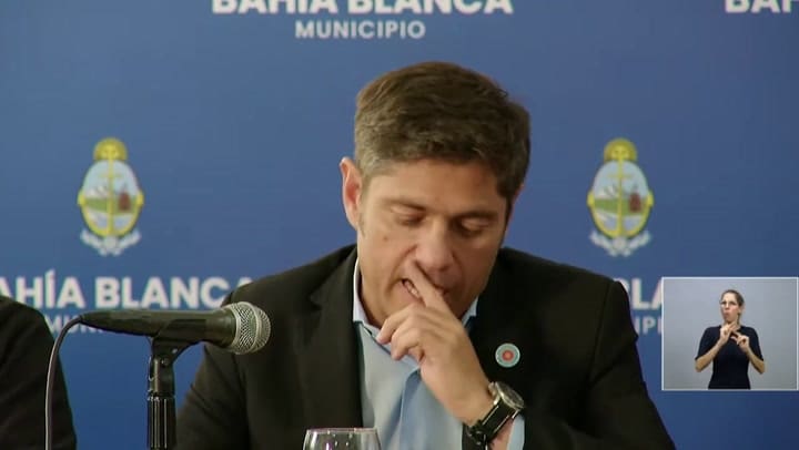 Bahía Blanca: Kicillof le volvió a pedir una reunión a Milei y reclamó que “una porción” del préstamo del FMI se use para la reconstrucción