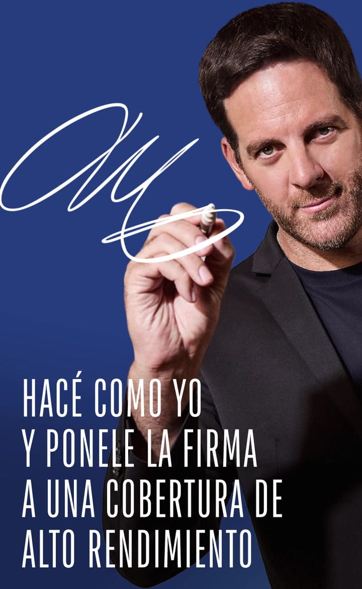 El comercial de "Le pongo la firma", la nueva campaña de SanCor Salud.