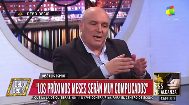 Las claves para lograr un optimismo a mediano plazo en la Argentina para Espert - Fuente: América TV