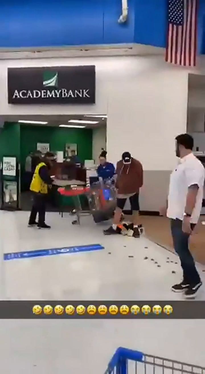 El violento episodio que se vivió en un supermercado de Estados Unidos