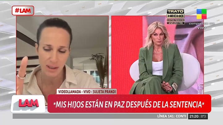 Julieta Prandi contó quién es la pareja actual de Claudio Contardi