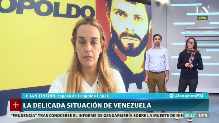 Lilian Tintori: “El 90% de los venezolanos rechaza a Nicolás Maduro”