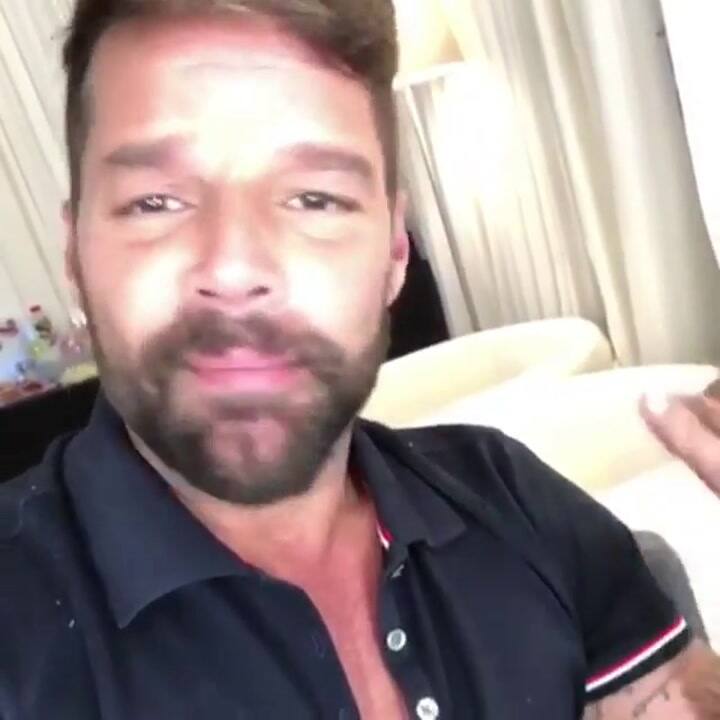 Ricky Martin le brindó su apoyo a Soledad Fandiño para el Bailando - Fuente: Instagram