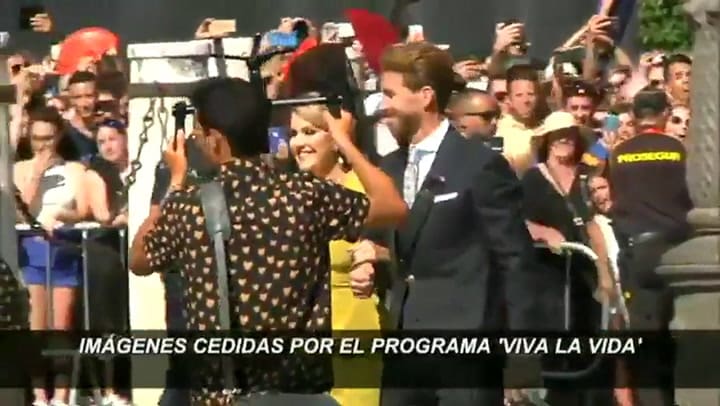 El casamiento de Sergio Ramos - Gentileza: Viva la vida