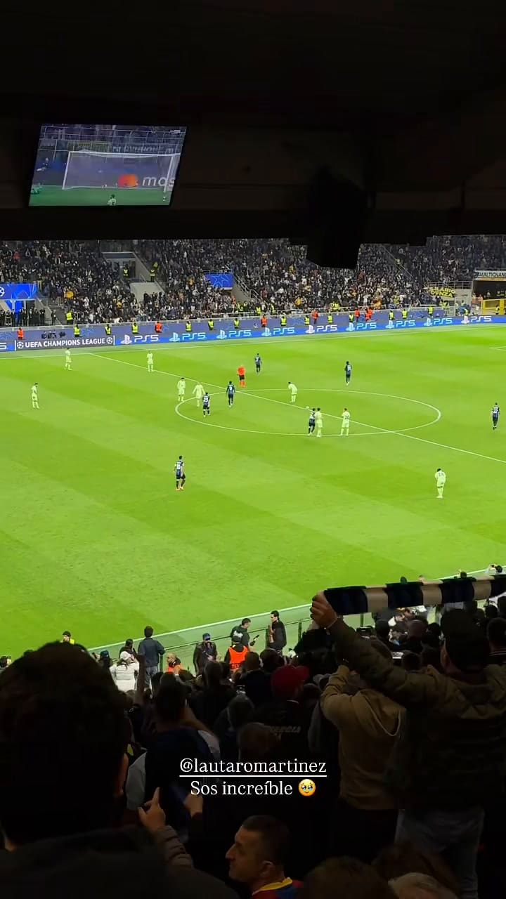 El elogio de Agustina Gandolfo a Lautaro Martínez