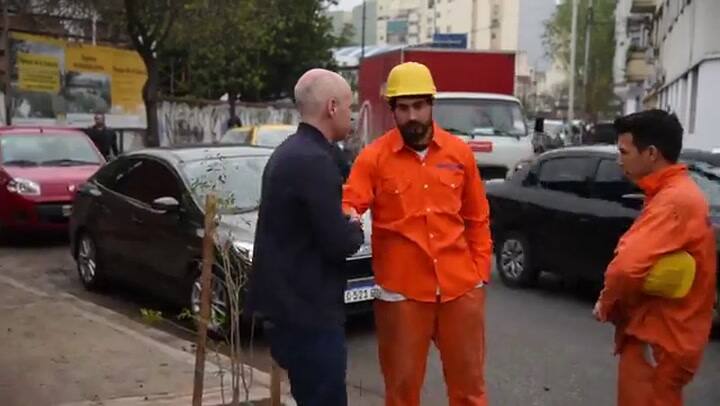 Rodríguez Larreta inauguró la primera etapa del Parque de la Estación - Fuente: Télam