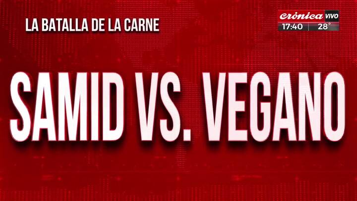 Olmedo y Samid casi terminan a las piñas - Fuente: Crónica TV