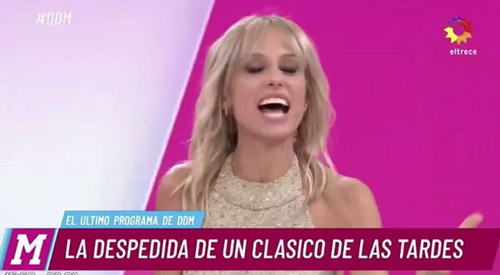 La emotiva despedida de Mariana Fabbiani - Fuente: eltrece