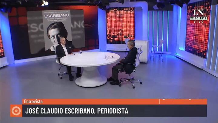 Entrevista José Claudio Escribano, periodista