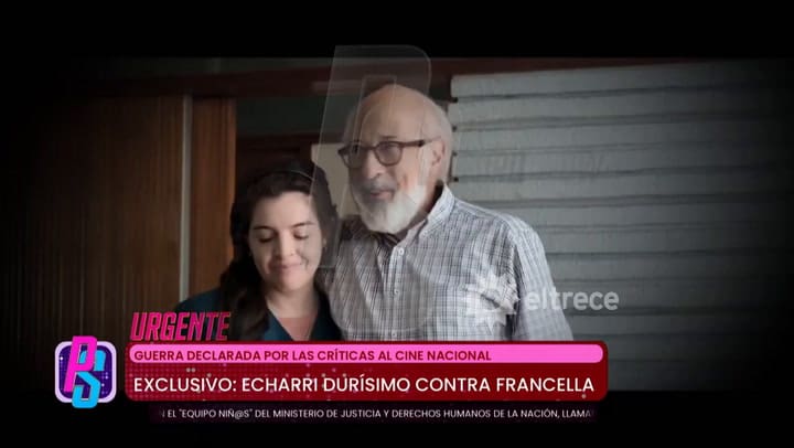 Pablo Echarri responde a las críticas de Guillermo Francella