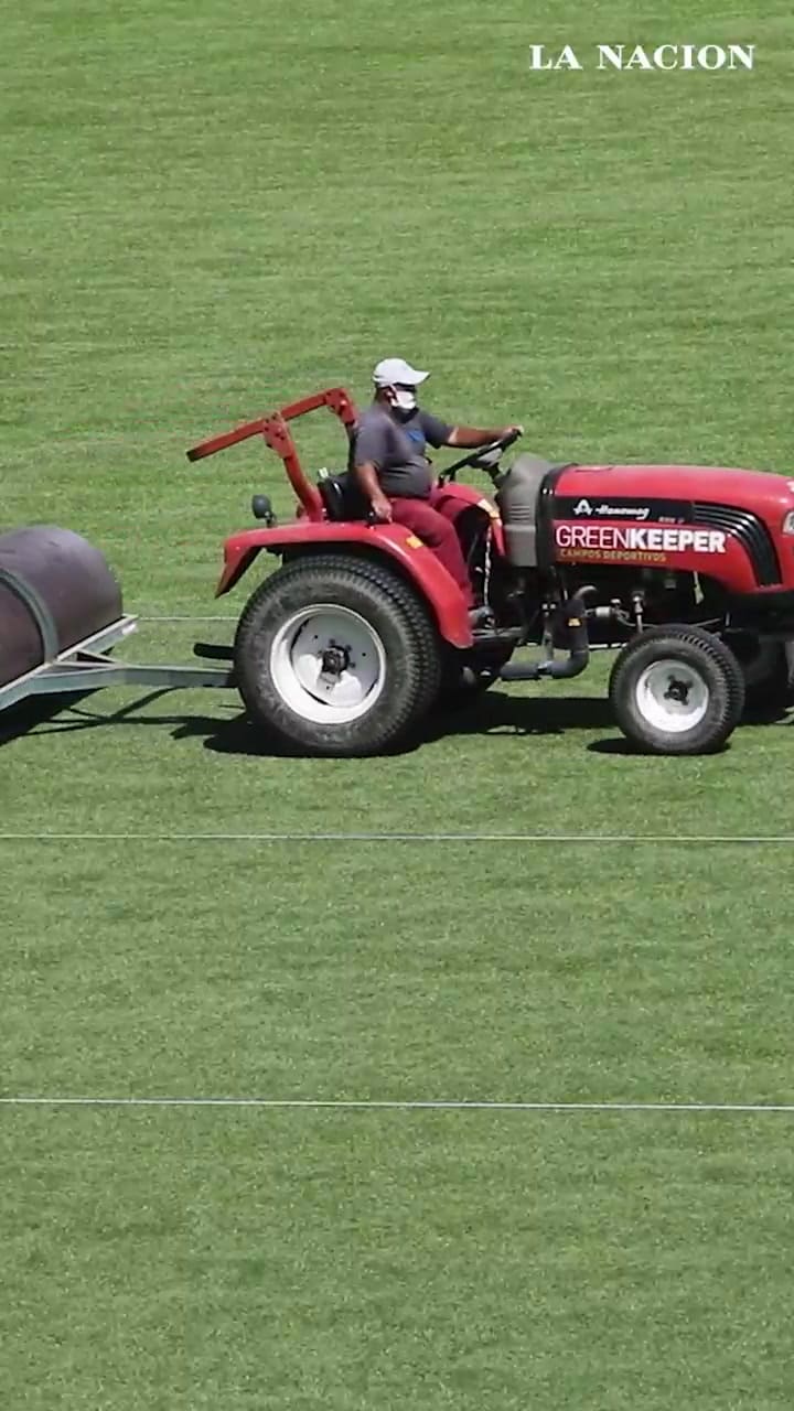 Reformas en la cancha de River VERTICAL