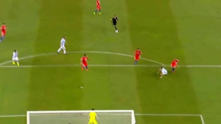 Gol de Messi Argentina Vs Chile