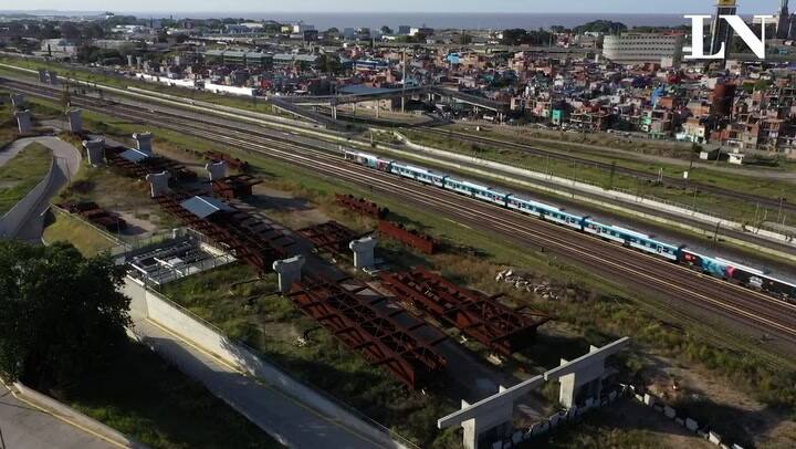 Así se ve la obra paralizada de la Illia, en detalle