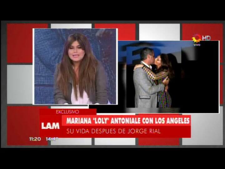 Loly Antoniale habló de Jorge Rial y Agustina Kämpfer