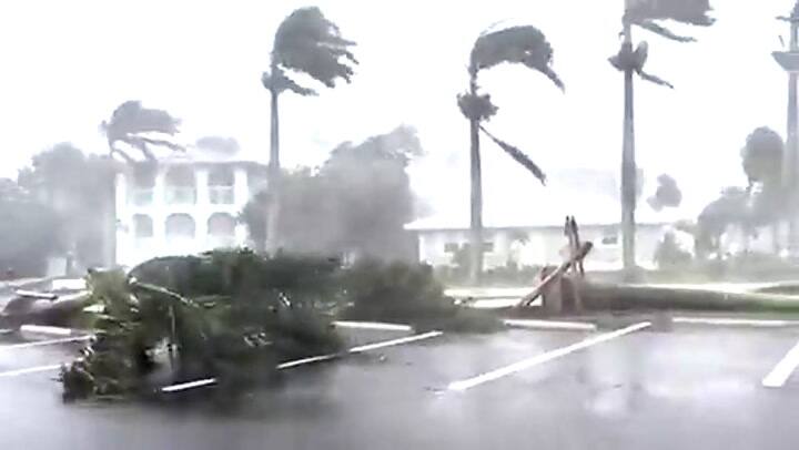 Huracán Ian en Florida: los videos más impactantes