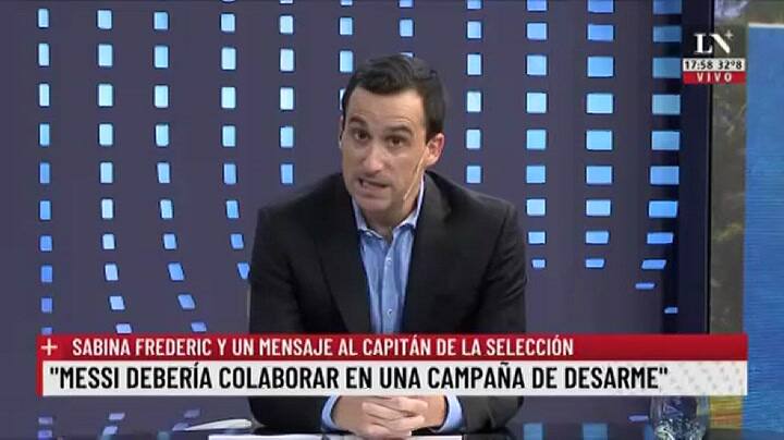 Eduardo Feinmann se refirió al discurso de odio que existe contra Lionel Messi
