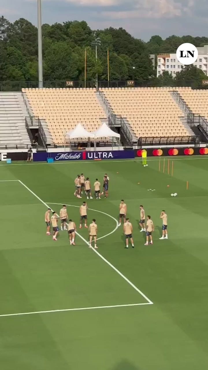 Entrenamiento De La Selección Argentina