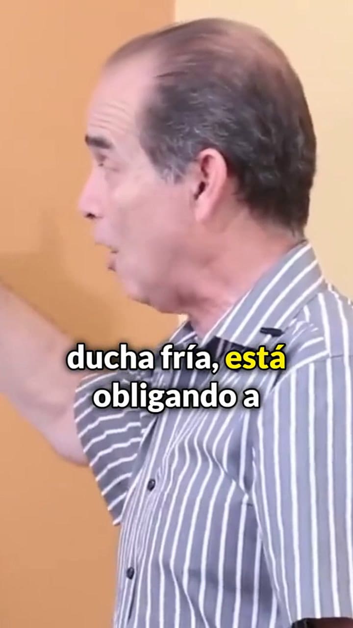Frank Suárez explica los beneficios de ducharse con agua fría