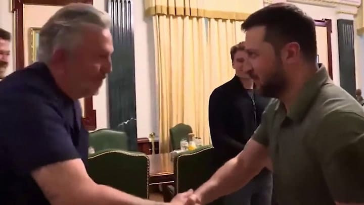 Zelensky con Shevchenko