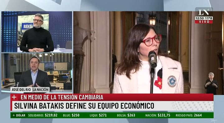 Silvina Batakis llegó con tranquilidad al Ministerio de Economía