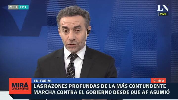 Luis Majul: Las razones de la más contundente marcha contra el Gobierno desde que asumió Alberto
