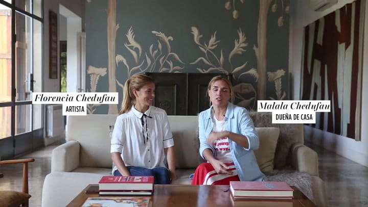 El privilegio de tener un mural único y a medida en casa