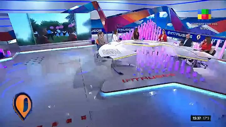 Se casó Martín Redrado con Lulú Sanguinetti en Italia. Captura: Intrusos (América TV)