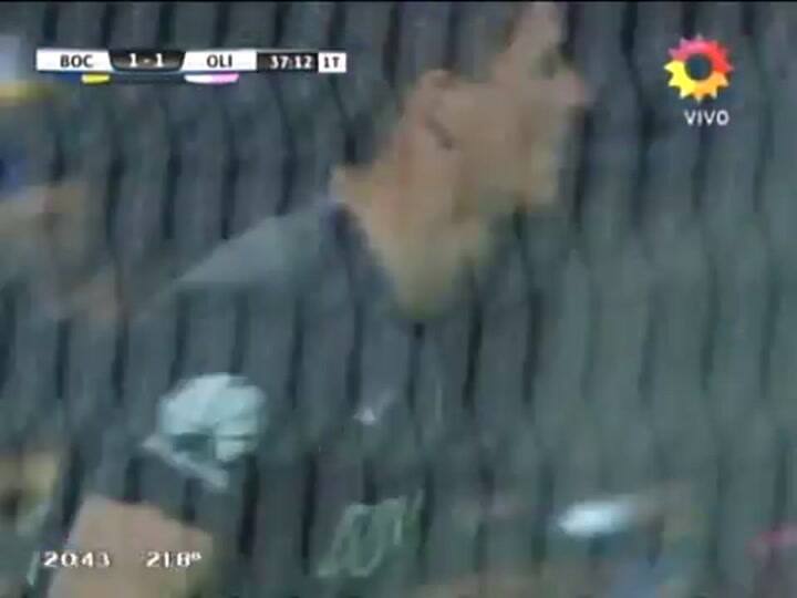 El gol de Olimpia 1-2