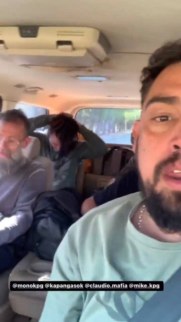 Los músicos de Kapanga regresaron de Carmen de Areco tras el accidente