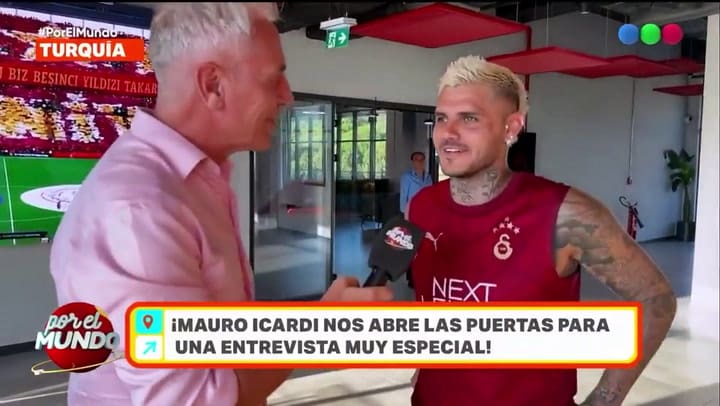 Mauro Icardi habló desde Turquía sobre su nueva vida